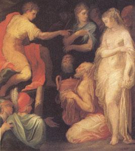 ABBATE, Niccolo dell The Continence of Scipio (mk05) oil painting image